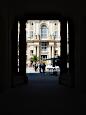 Stadtschloss (Humboldt-Forum) - Blick durch Portal I in den Schlterhof