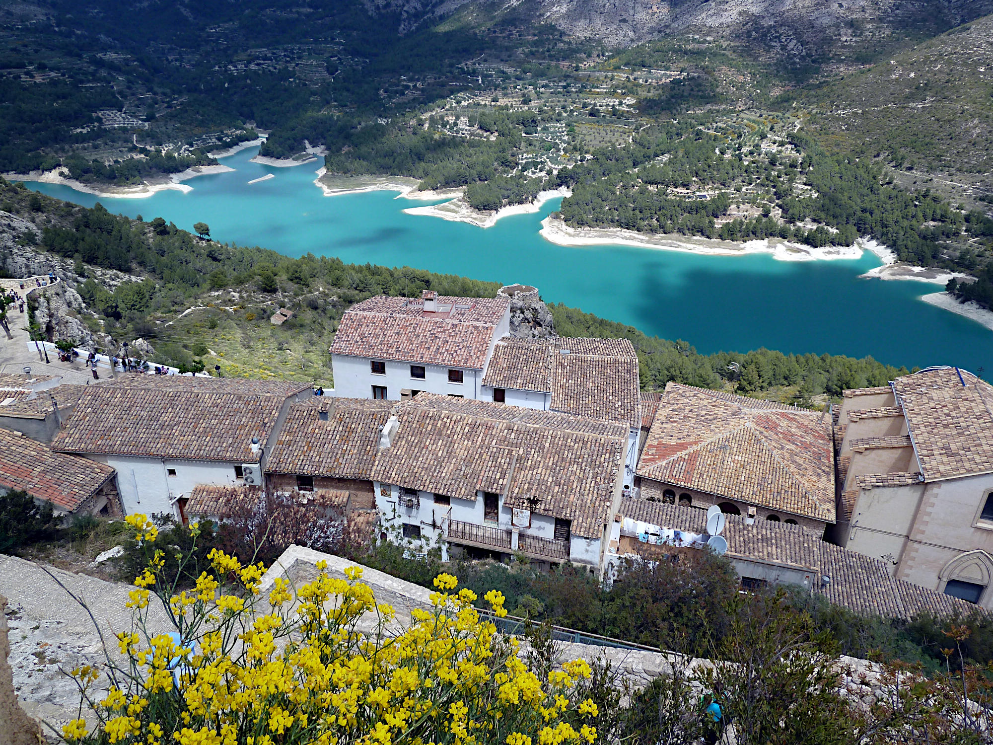 Guadalest - Altstadt und Embassament de Guadalest