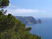 Xàbia - Torre Ambolo und Isla del Descubridor