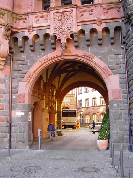 R�mer (Zufahrt am B�rgersaalbau, 1900-1908)