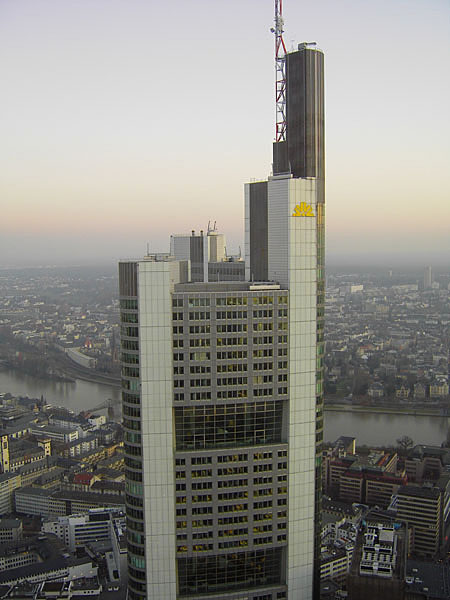 Commerzbank - Ansicht vom Main Tower (259 m)