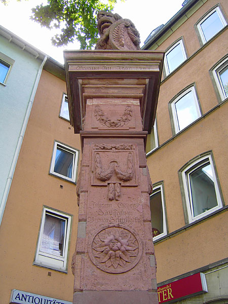 L�wenbrunnen in der Fahrgasse (1781)