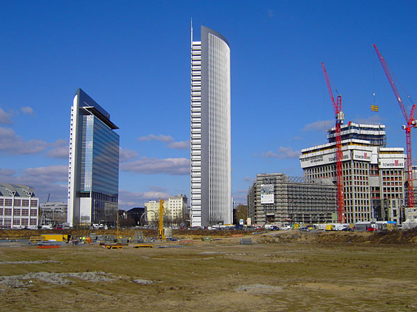 Skyline am Europaviertel - ehemaliger G�terbahnhof