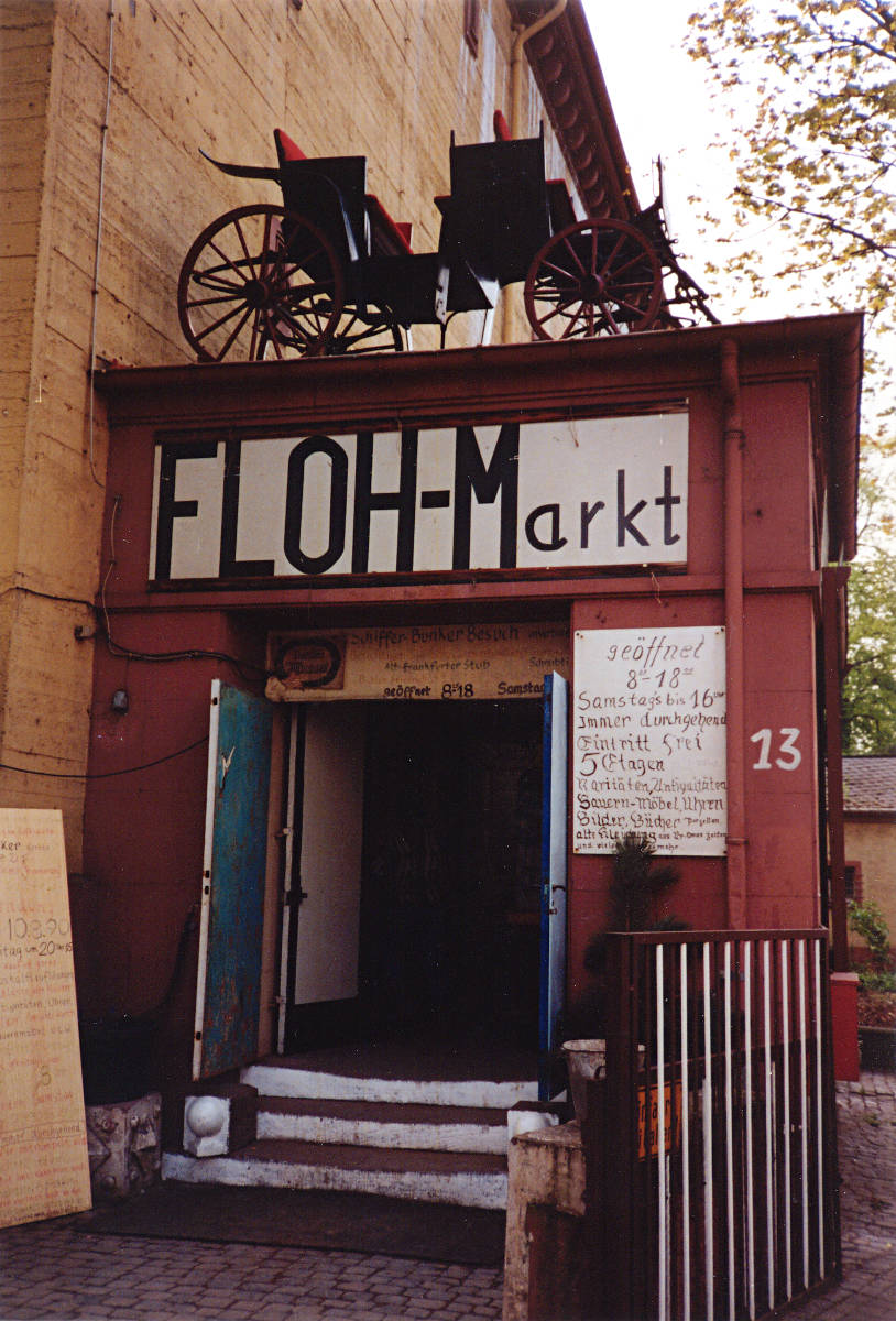 Bunker Sachsenhausen - Flohmarkt
