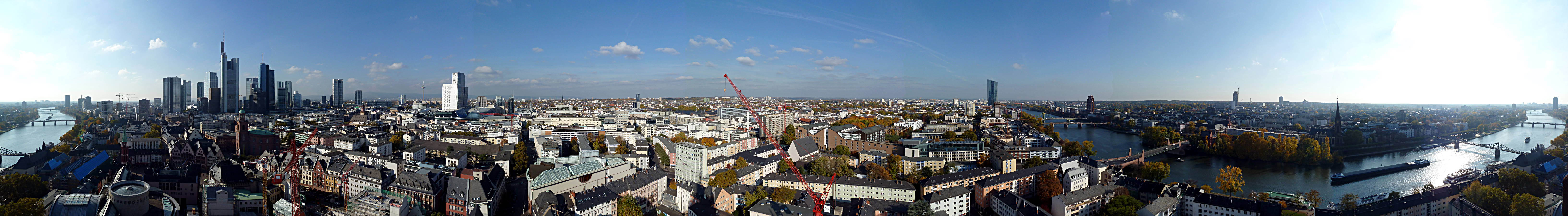 Frankfurt - 360 Panorama vom Dom