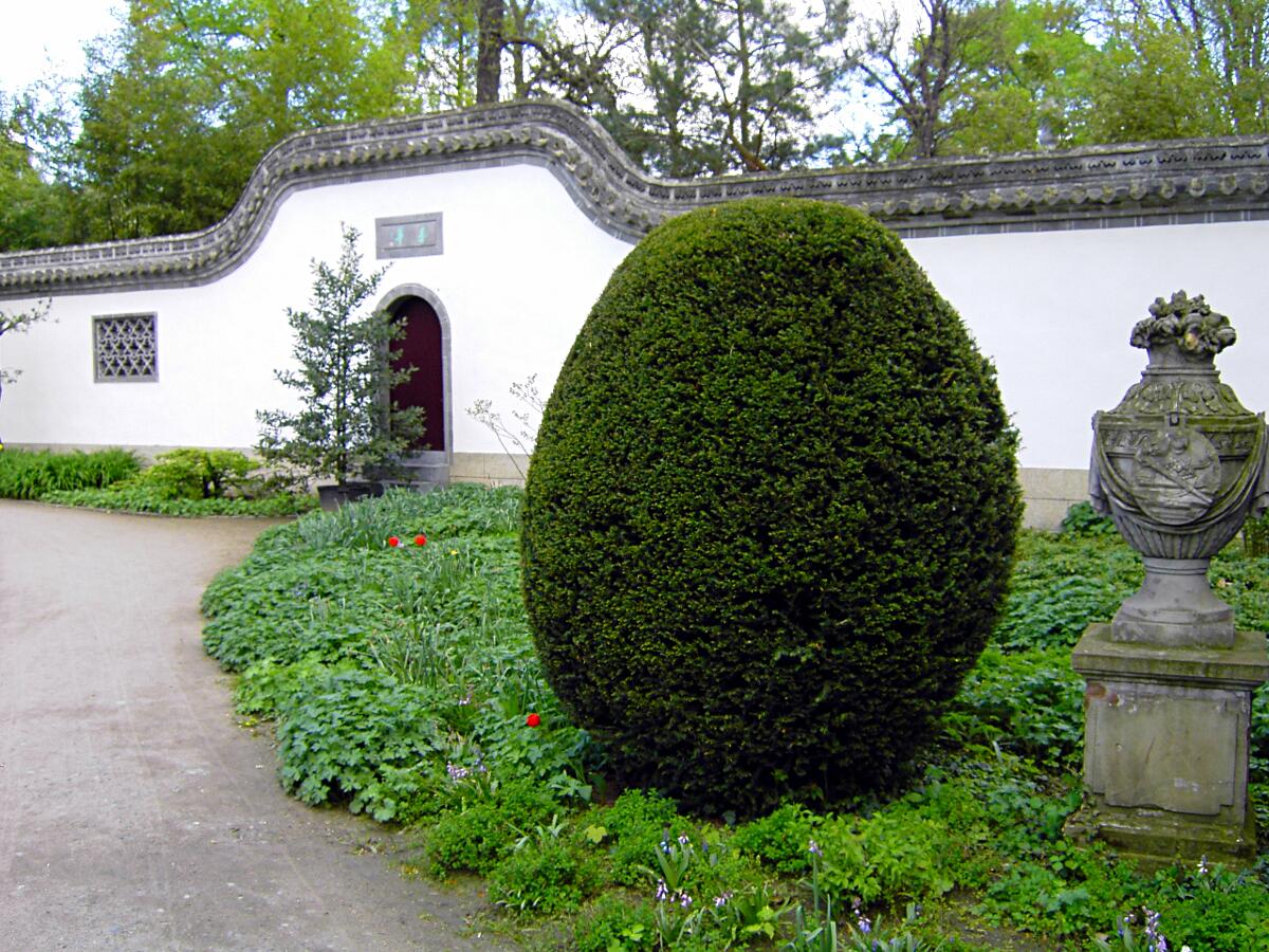 Bethmannpark - Eingang zum Chinesischen Garten