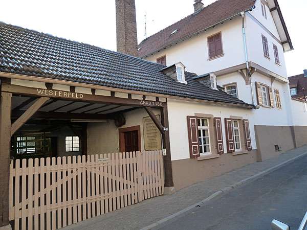 Homburger Landstra�e 631 - ehem. Schmiede Westerfeld (1780)