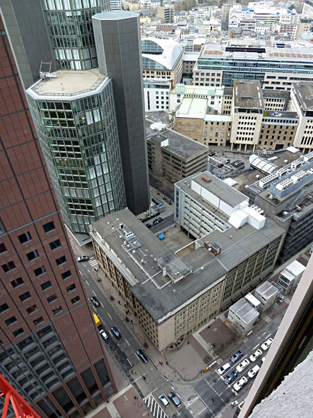 Neubau Taunustor 1-3 - Kreuzung Gro�e Gallustra�e/Neuer Mainzer Stra�e