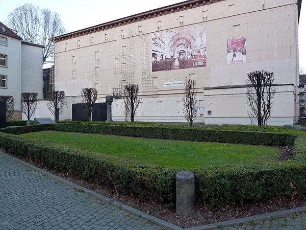 Erinnerungsst�tte Synagoge Friedberger Anlage