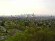 Goetheturm (Stadtwald und Skyline mit Taunus von S�dost)