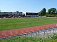 Riederwaldstadion - Eintracht-Leistungszentrum und Wolfgang-Steubing-Halle