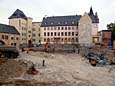 Rmerberg - freie Sicht zum Saalhof nach Abriss des historischen Museums