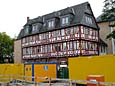 Rmerberg - freie Sicht zum Haus Wertheym nach Abriss des historischen Museums