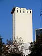 Henninger Turm - Abrissarbeiten am Silo