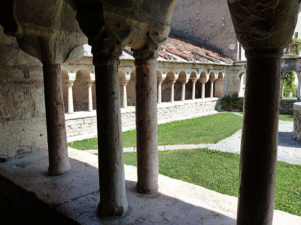 San Giorgio di Valpolicella - Pieve di San Giorgio (Kreuzgang, 10. Jh.)