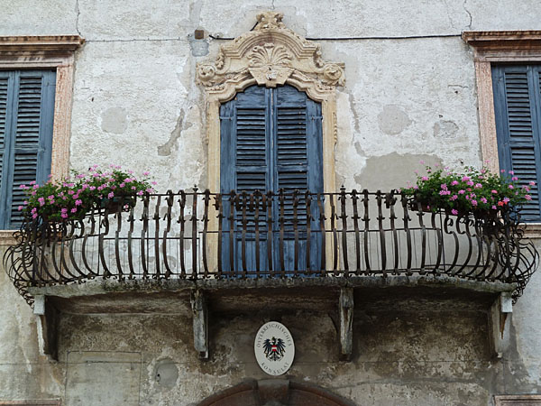 Verona - Balkon des �sterreichischen Konsulats