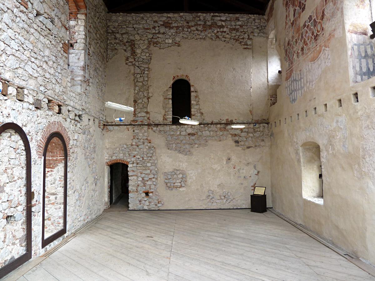 Castello di Sabbionara (ab 11. Jh.) - Erdgeschoss Palazzo Baronale