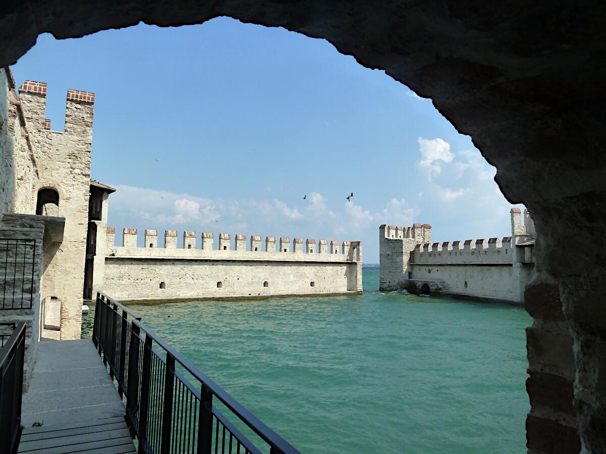 Castello Scaligero - Hafen (13.Jh.)
