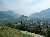 Arco - Im Hintergrund Monte Brione