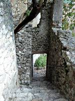 Castello di Sabbionara (ab 11. Jh.) - Aufgang zum Bergfried