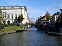 Ketelvest und Ketelbrug - links Schouwburg (Opernhaus)