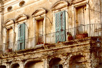 Fassade in Tropea