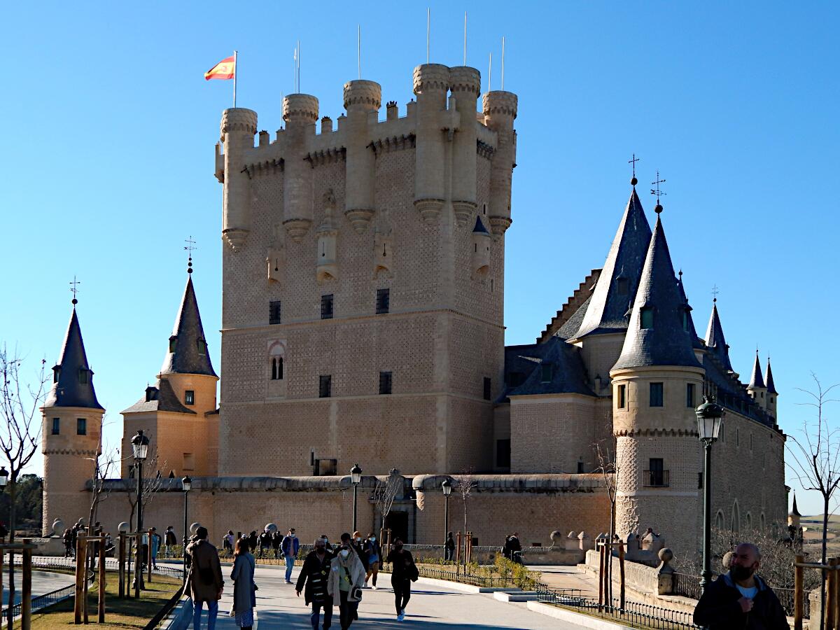 Alc�zar (11. Jh.) - Torre de Juan II (1440-65; Mitte)