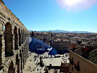 Plaza del Azoguejo mit Aqu�dukt (1./2. Jh.)