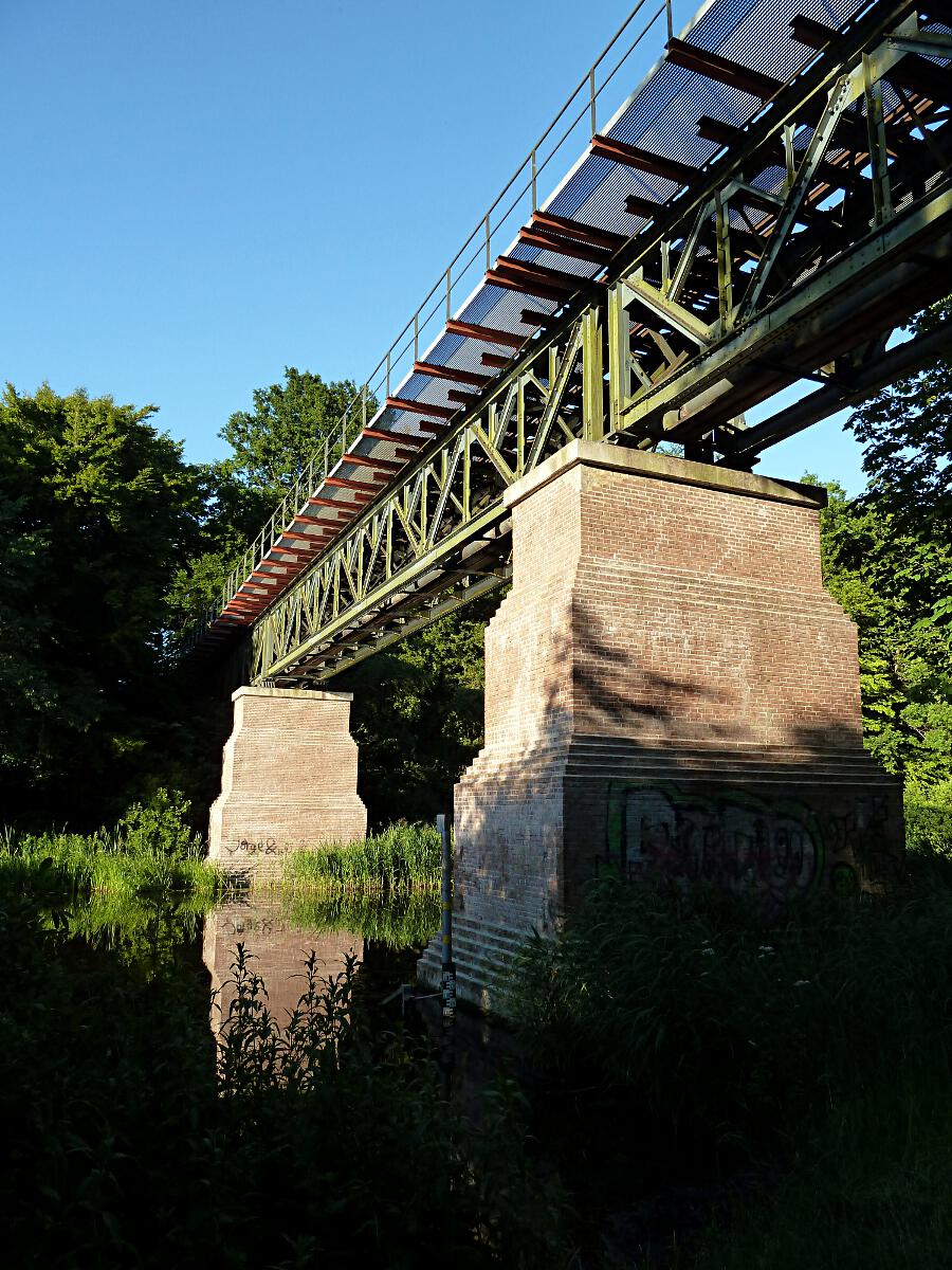 Schwentine - Eisenbahnbrcke Wellingdorf - Oppendorf