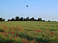Verirrter Heiluftballon  der Kieler Woche