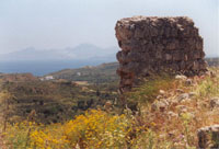 Vulkaninsel Níssyros (Blick vom Kastell Andimáchia)