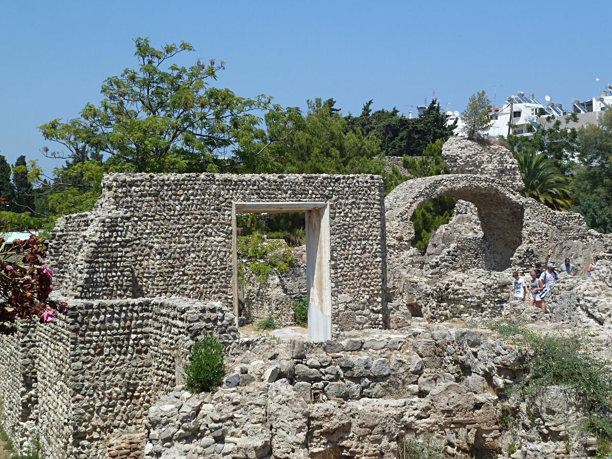 Kos-Stadt - westliches Grabungsgel�nde