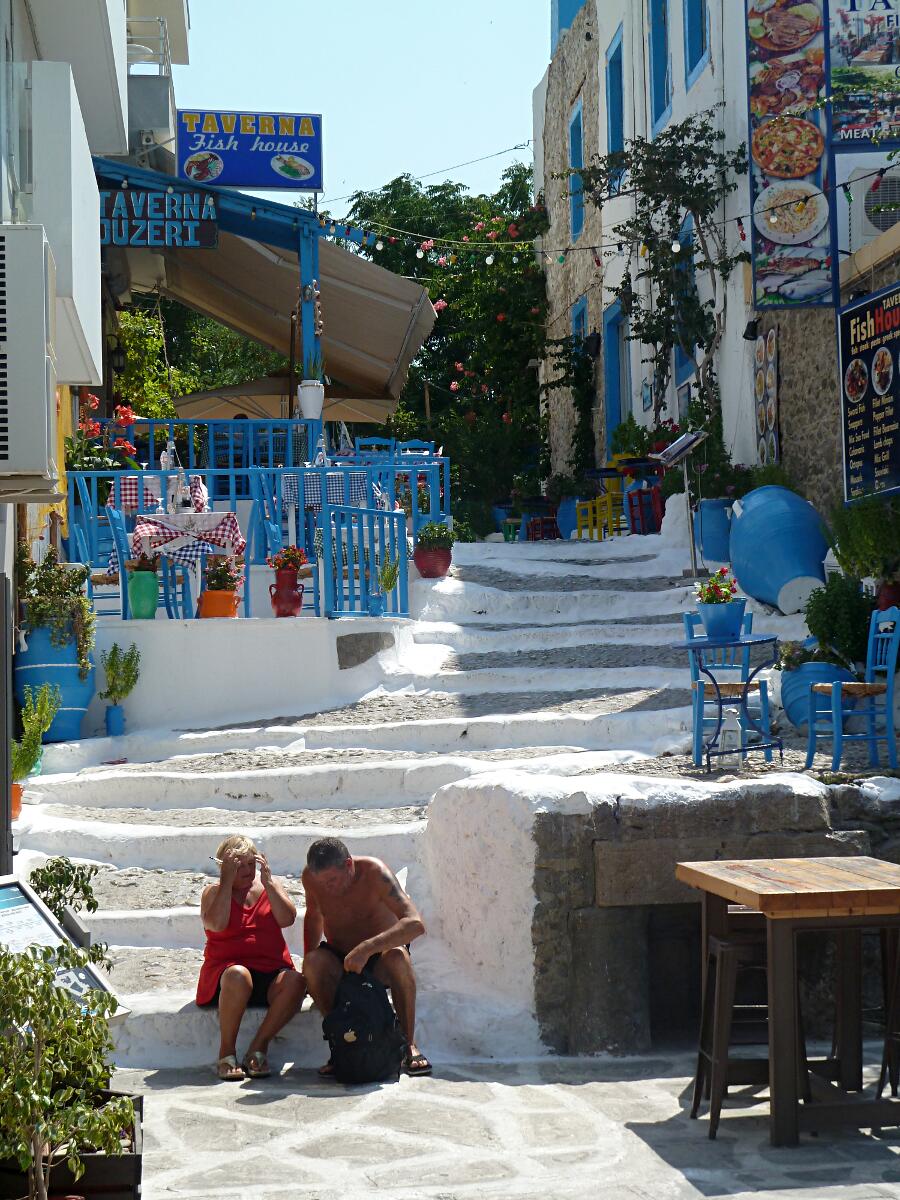 Kos-Stadt - Am Mandraki-Hafen