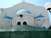 Kos-Stadt - Agía Paraskeví mit schweren Apsisschäden