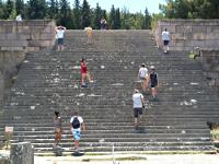 Asklípion - rekonstruierte Freitreppe