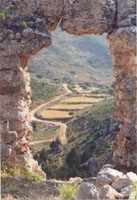 Byzantinische Burg in Paleó Pýli