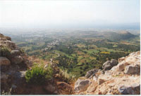 Byzantinische Burg in Paleó Pýli