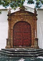 Santuario de Nuestra Senora de las Nieves - Seitenportal