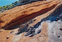 Pico de las Nieves - erodierte Tuffsteinablagerungen