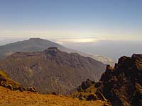 Auf dem Roque de los Muchachos (2426m) - Blickrichtung S�den