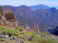 Pico de la Cruz (2351m) - Basaltformationen