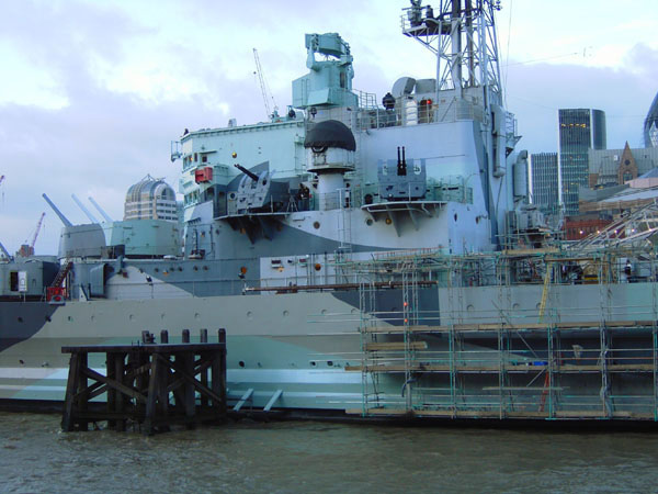 Morgan's Lane - HMS Belfast