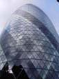 St. Mary Axe - Swiss Re Tower ('Gherkin', die 'Gurke')