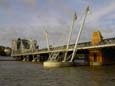 Golden Jubilee und Hungerford Bridge