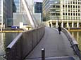 Canary Wharf - South Quay Foot Bridge