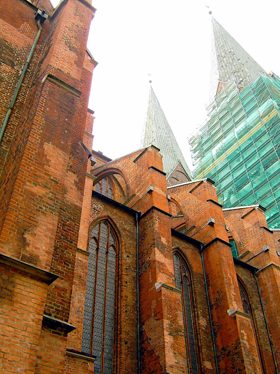 Marienkirche (1277-1351) - Nordansicht