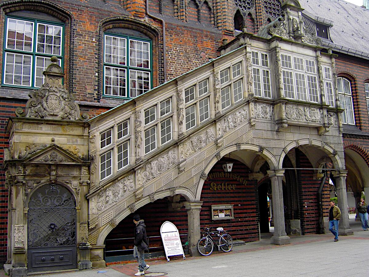 Rathaus - Neues Gemach mit Renaissancetreppe (1594)