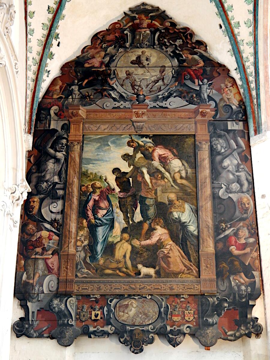 Katharinenkirche (1303-56) - Auferweckung des Lazarus (1576; Tintoretto)