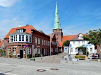 Jahrmarktstrae und St. Lorenz (ab 1540)