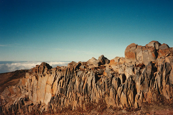 Pico do Arieiro - Basaltsulen